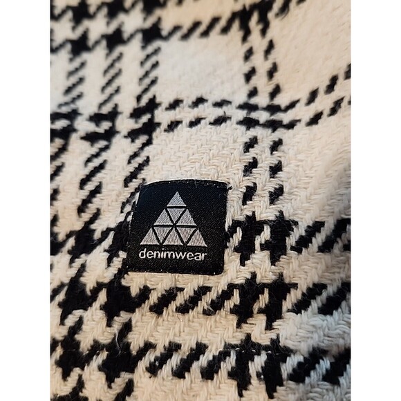 Zara Men Herringbone Plaid Hooded Jacket Large X Large Don't Crave the Fantasy - Picture 12 of 12